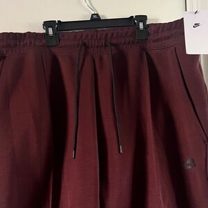 Nike Tech $120 Maroon Joggers